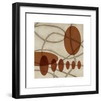 Earthen Ovals II-Jennifer Goldberger-Framed Art Print