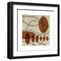 Earthen Ovals II-Jennifer Goldberger-Framed Art Print