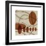 Earthen Ovals II-Jennifer Goldberger-Framed Art Print