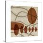 Earthen Ovals II-Jennifer Goldberger-Stretched Canvas