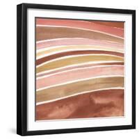 Earthen Strata I-Victoria Borges-Framed Art Print