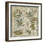 Earthenware Floral IV-Chariklia Zarris-Framed Art Print