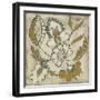 Earthenware Floral V-Chariklia Zarris-Framed Art Print