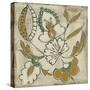 Earthenware Floral V-Chariklia Zarris-Stretched Canvas