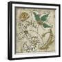 Earthenware Floral VI-Chariklia Zarris-Framed Art Print