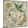 Earthenware Floral VI-Chariklia Zarris-Mounted Art Print