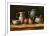 Earthenware & Fruit I-Ethan Harper-Framed Art Print