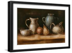 Earthenware & Fruit I-Ethan Harper-Framed Art Print