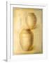 Earthenware Jugs II-Lewman Zaid-Framed Art Print