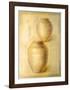 Earthenware Jugs II-Lewman Zaid-Framed Art Print