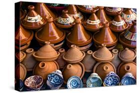 Earthenware Tajines and Bowls from Fez-Guy Thouvenin-Stretched Canvas