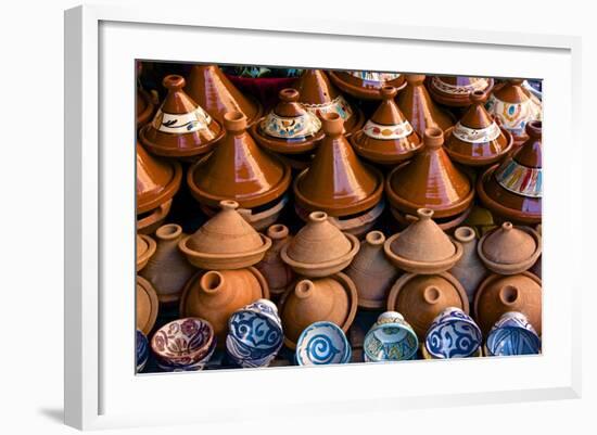 Earthenware Tajines and Bowls from Fez-Guy Thouvenin-Framed Photographic Print