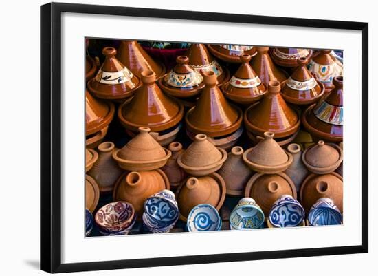 Earthenware Tajines and Bowls from Fez-Guy Thouvenin-Framed Photographic Print