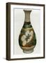 Earthenware Vase, Chinese, Tang Dynasty, 618-907-null-Framed Giclee Print