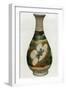 Earthenware Vase, Chinese, Tang Dynasty, 618-907-null-Framed Giclee Print