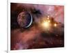 Earthlike Alien Planet, Artwork-Detlev Van Ravenswaay-Framed Photographic Print