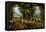 Earthly Paradise, 1607-1608-Jan Brueghel the Elder-Framed Stretched Canvas