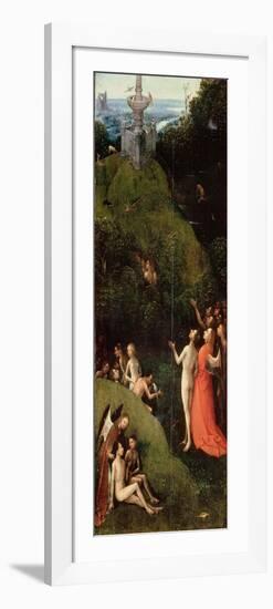 Earthly Paradise. From: Four Visions of the Hereafter Par Bosch, Hieronymus (C. 1450-1516). Oil on-Hieronymus Bosch-Framed Premium Giclee Print