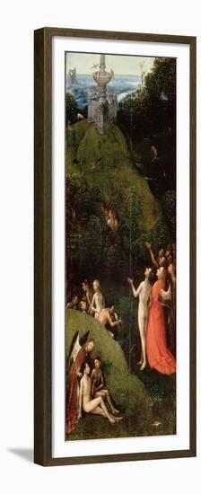 Earthly Paradise. From: Four Visions of the Hereafter Par Bosch, Hieronymus (C. 1450-1516). Oil on-Hieronymus Bosch-Framed Premium Giclee Print