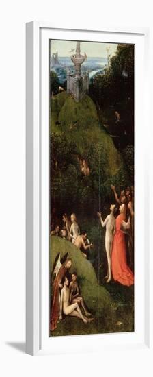 Earthly Paradise. From: Four Visions of the Hereafter Par Bosch, Hieronymus (C. 1450-1516). Oil on-Hieronymus Bosch-Framed Premium Giclee Print