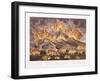 Earthquake and Eruption of the Mountain Asama-Yama in the Province of Sinano, 1822-Joseph Constantine Stadler-Framed Giclee Print