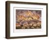 Earthquake and Eruption of the Mountain Asama-Yama in the Province of Sinano, 1822-Joseph Constantine Stadler-Framed Giclee Print