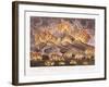 Earthquake and Eruption of the Mountain Asama-Yama in the Province of Sinano, 1822-Joseph Constantine Stadler-Framed Giclee Print