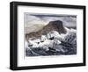 Earthquake And Tidal Wav-null-Framed Giclee Print