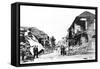 Earthquake Damage, Duke Street, Kingston, Jamaica, 1907-null-Framed Stretched Canvas