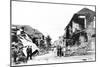 Earthquake Damage, Duke Street, Kingston, Jamaica, 1907-null-Mounted Giclee Print