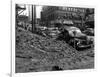 Earthquake Damage in Pioneer Square - Seattle, WA-Lantern Press-Framed Art Print