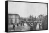 Earthquake Damage in the Piazza Cavallotti, Messina, Sicily, Italy, December 1908-null-Framed Stretched Canvas