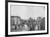 Earthquake Damage in the Piazza Cavallotti, Messina, Sicily, Italy, December 1908-null-Framed Giclee Print