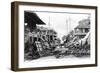 Earthquake Damage, King Street and Harbour Street, Kingston, Jamaica, 1907-null-Framed Giclee Print