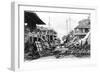 Earthquake Damage, King Street and Harbour Street, Kingston, Jamaica, 1907-null-Framed Giclee Print