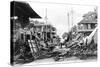 Earthquake Damage, King Street and Harbour Street, Kingston, Jamaica, 1907-null-Stretched Canvas