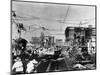 Earthquake Destruction in Ginza District-null-Mounted Photographic Print