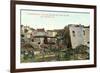 Earthquake Destruction-null-Framed Art Print