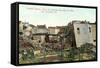 Earthquake Destruction-null-Framed Stretched Canvas