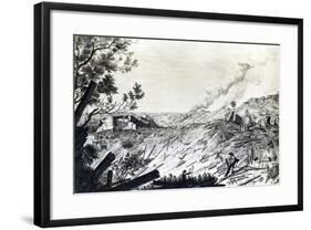 Earthquake in Calabria and Val Demone-null-Framed Giclee Print