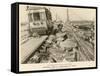 Earthquake in Japan 1923-null-Framed Stretched Canvas