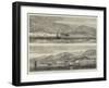 Earthquake on Chios-Sir John Gilbert-Framed Giclee Print