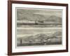 Earthquake on Chios-Sir John Gilbert-Framed Giclee Print