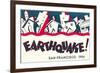 Earthquake Poster, San Francisco, California-null-Framed Art Print