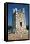 Earthquake Ruined Bell-Tower, Monastery of Agrilion, Kefalonia, Greece-Peter Thompson-Framed Stretched Canvas