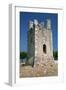 Earthquake Ruined Bell-Tower, Monastery of Agrilion, Kefalonia, Greece-Peter Thompson-Framed Photographic Print