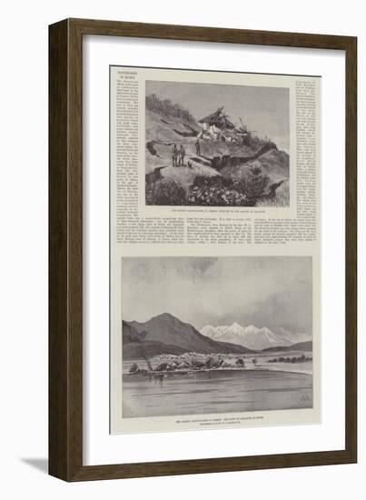 Earthquakes in Greece-Charles Auguste Loye-Framed Giclee Print