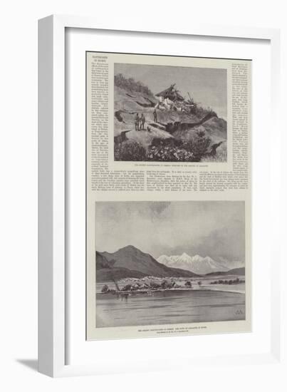 Earthquakes in Greece-Charles Auguste Loye-Framed Giclee Print
