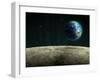 Earthrise from the Moon, Artwork-null-Framed Photographic Print