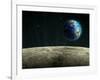 Earthrise from the Moon, Artwork-null-Framed Photographic Print